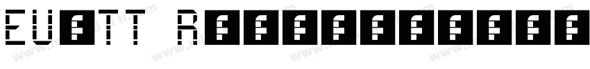 EU-TT Regular字体转换